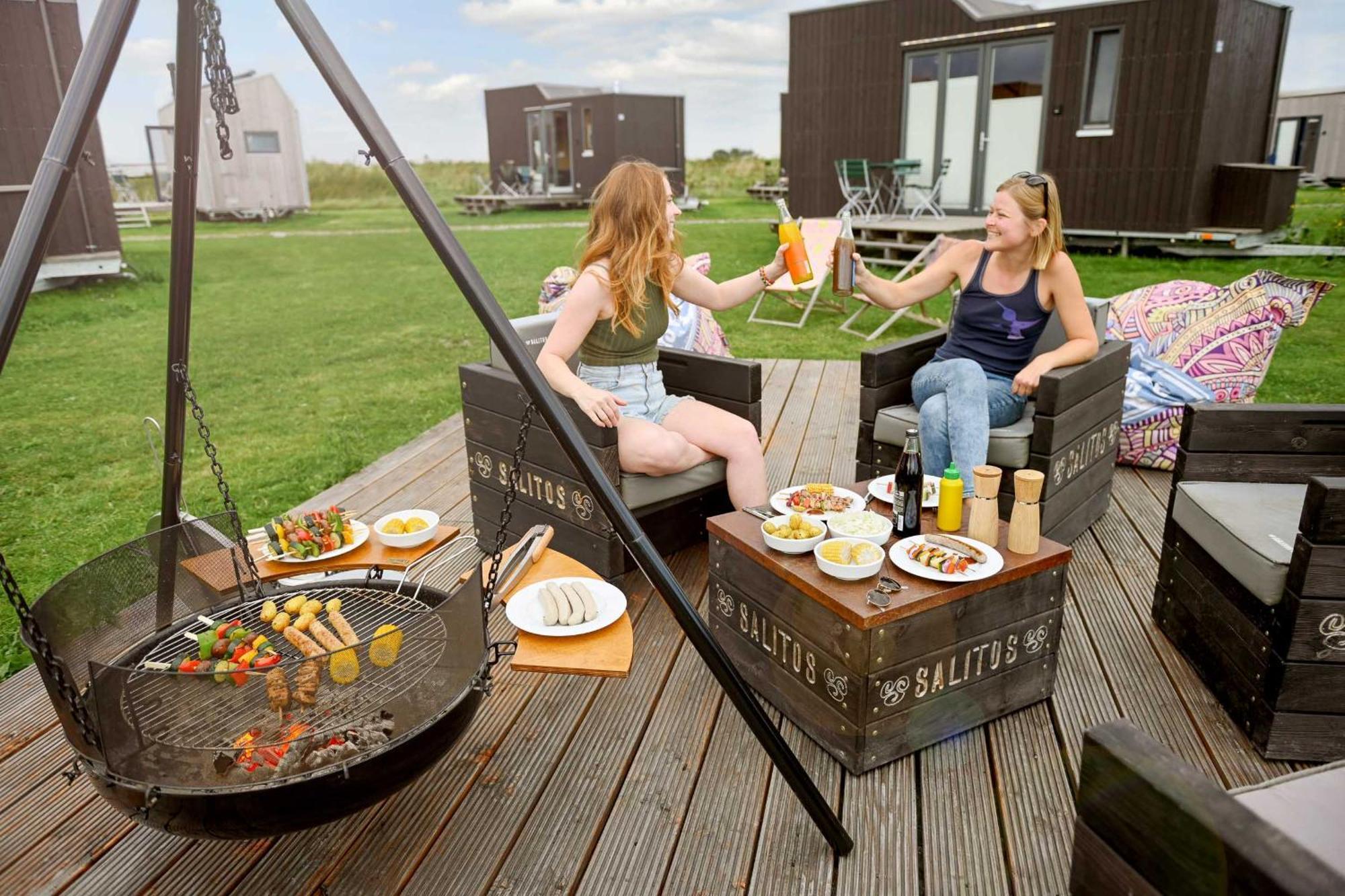 Tiny House Nature 14 Zur Meerseite - Green Tiny Village Harlesiel Carolinensiel Kültér fotó